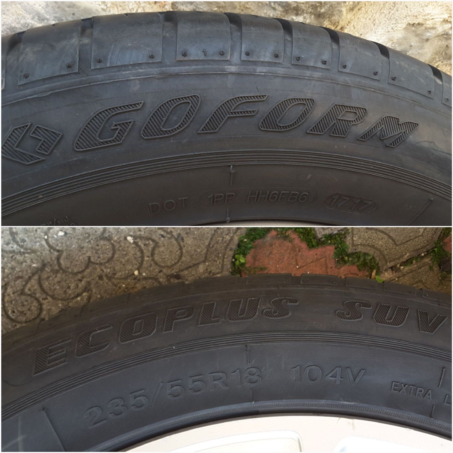 cauciucuri, anvelope de vara 235 55 18 GOFORM SUV 7,5 mm