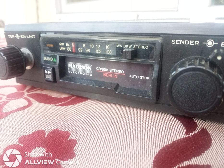Radio casetofon Auto Colecție MADISON