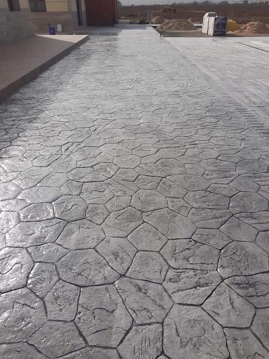 Pavaje beton amprentat