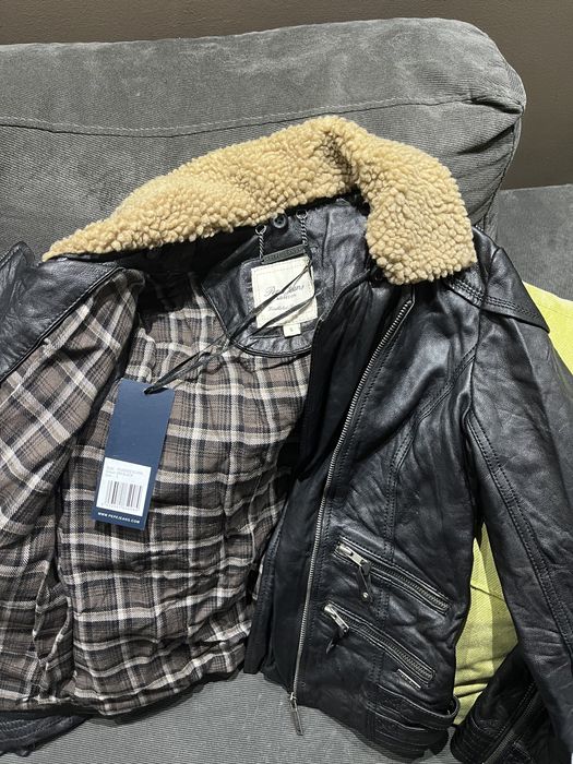 Кожено яке pepe jeans s xs