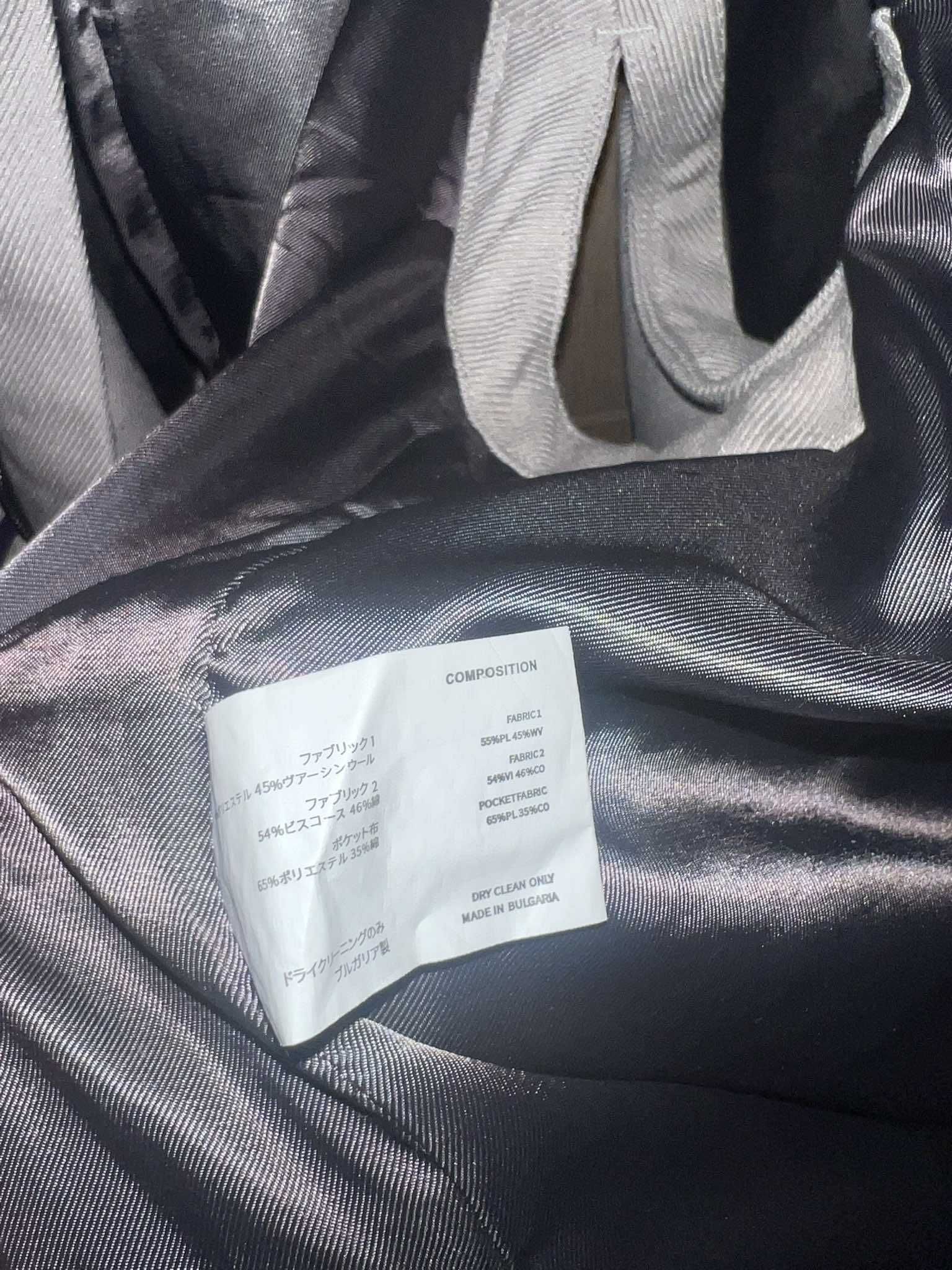 Kiko Kostadinov L-XL giran piping jacket