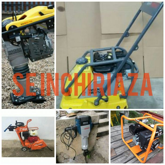 Inchiriez :mai compactor ,placa compactoare,