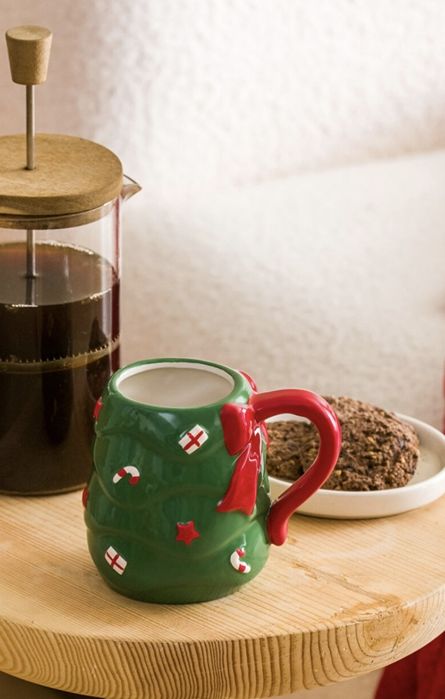 Коледна чаша - керамична 550мл