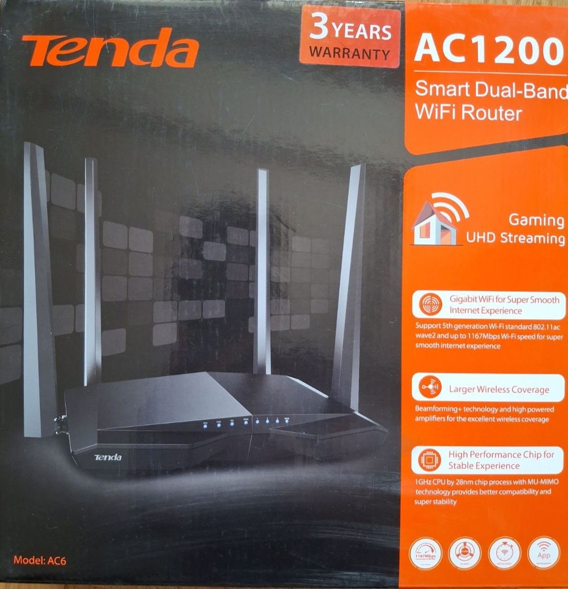 Рутер Tenda AC1200