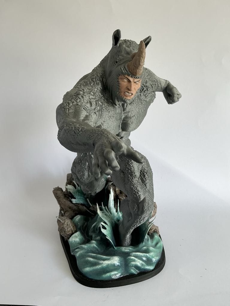 3д принтирана статуетка на Marvel Rhino
