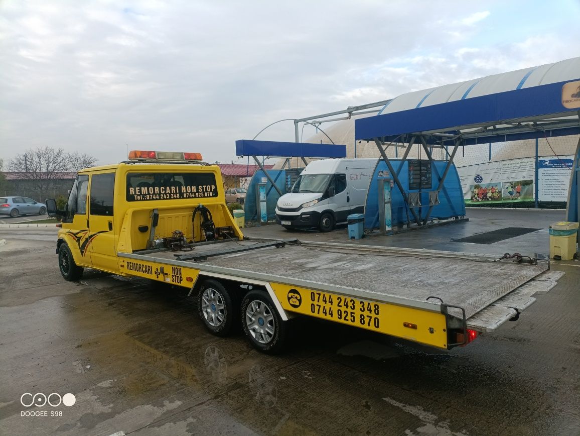 Vând Ford transit specializata de cărat mașini  cabina dubla  6 locuri