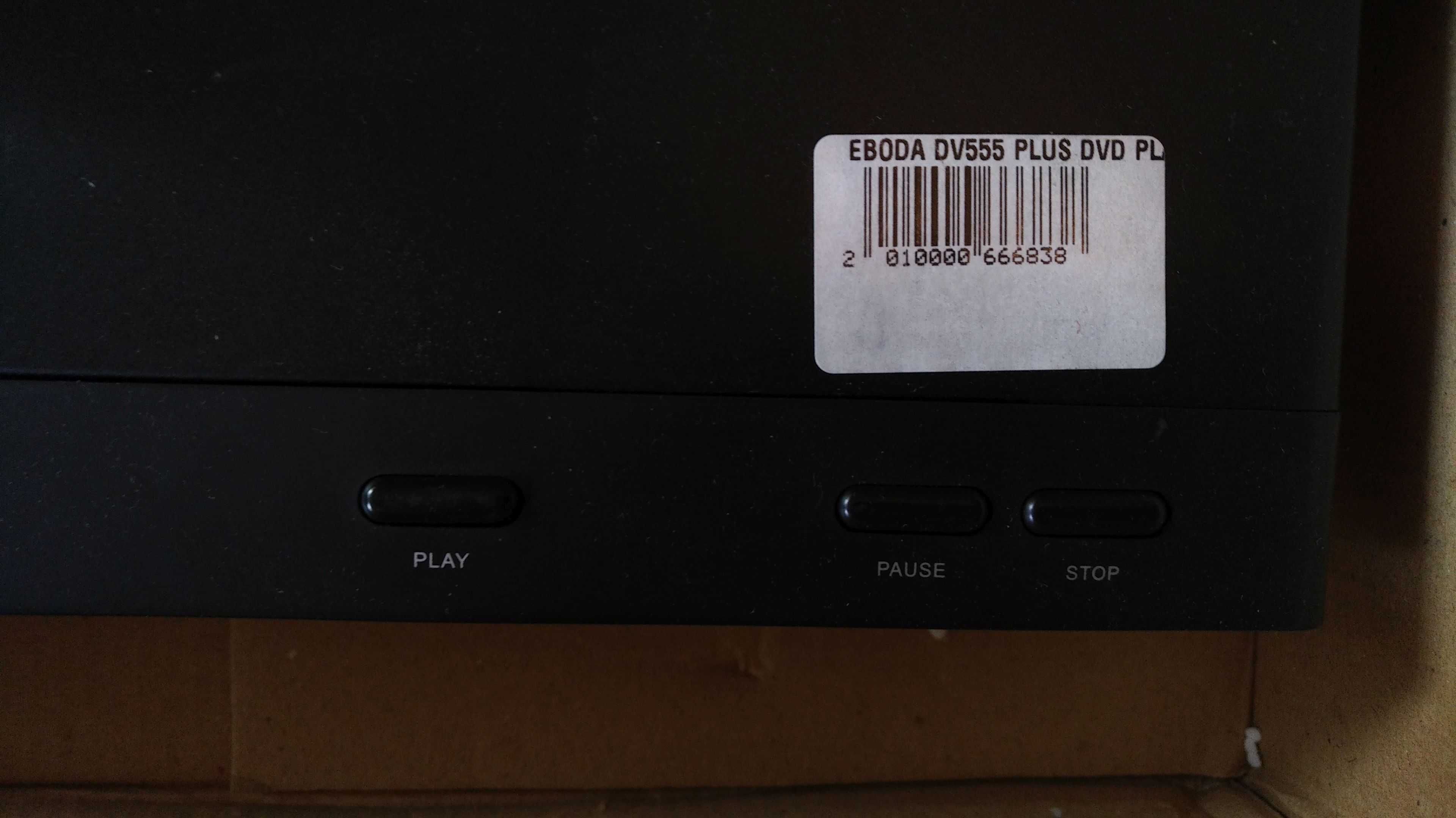 DVD player Eboda 555 Plus defect/pentru piese