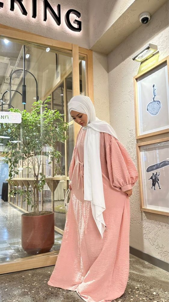 Платье хиджаб мусульманская одежда Джильбаб Платки