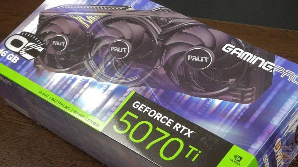 Palit Nvidia GeForce RTX 5070 Ti видеокарта