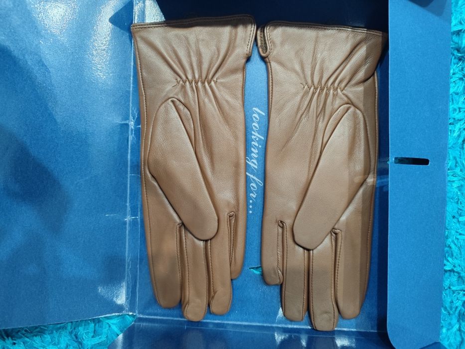Manusi dama din piele marime M