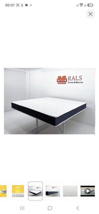 Продаю матрас RALS 119 (размер 180×200×23 см)