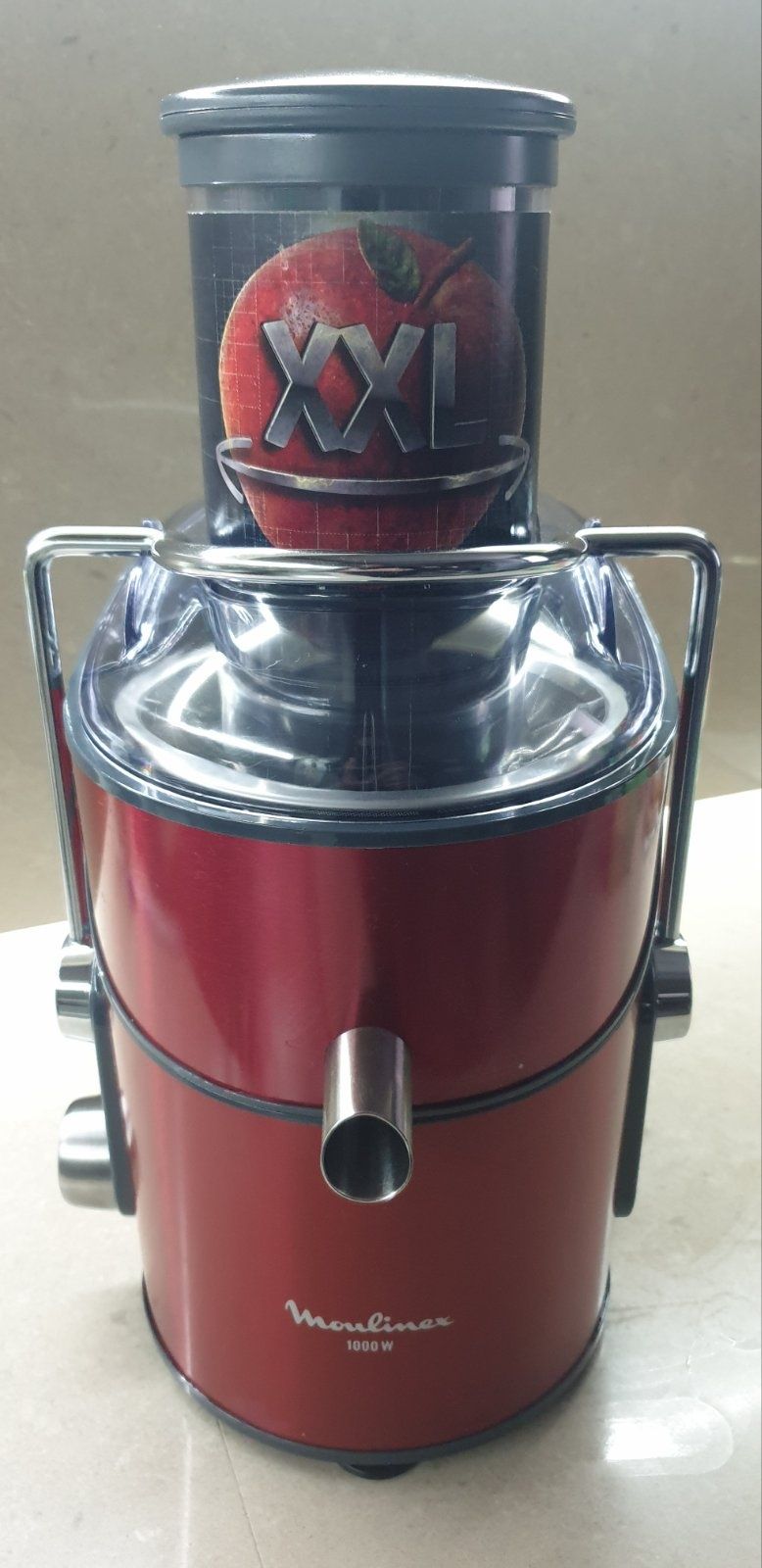 Сокоизтисквачка  Moulinex JU650G3E, XXL отвор за цели плодове, 1000W