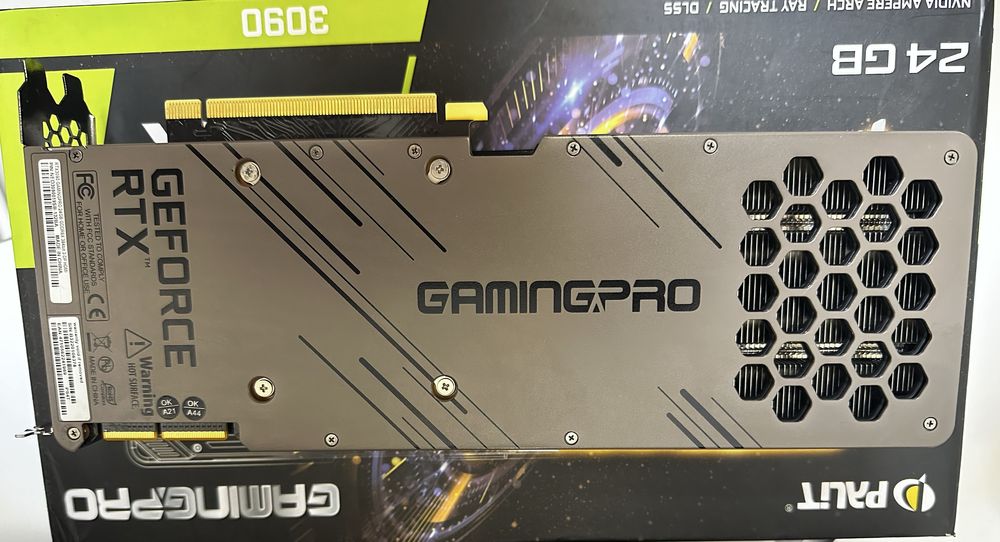 Видео Карта / GPU Nvidia RTX 3090 24gb Palit Gamingpro
