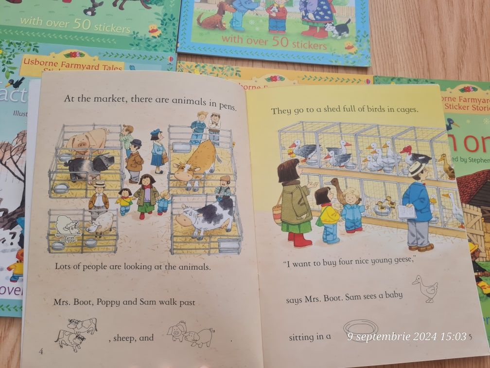 Colectia Usborne Poppy and Sam, Poppy si Sam