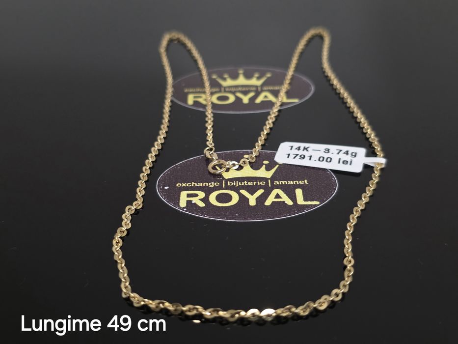 Bijuteria Royal: Lant aur 14k/3.74 gr