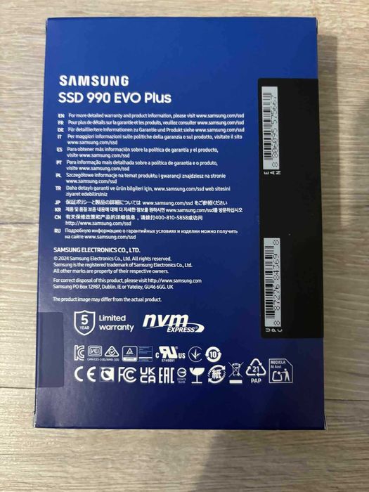 Samsung 990 EVO Plus M.2 NVMe SSD 4TB