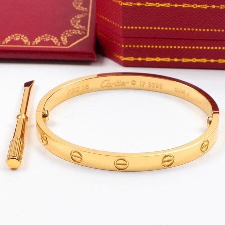 Brățară Cartier LOVE 17 Gold 750