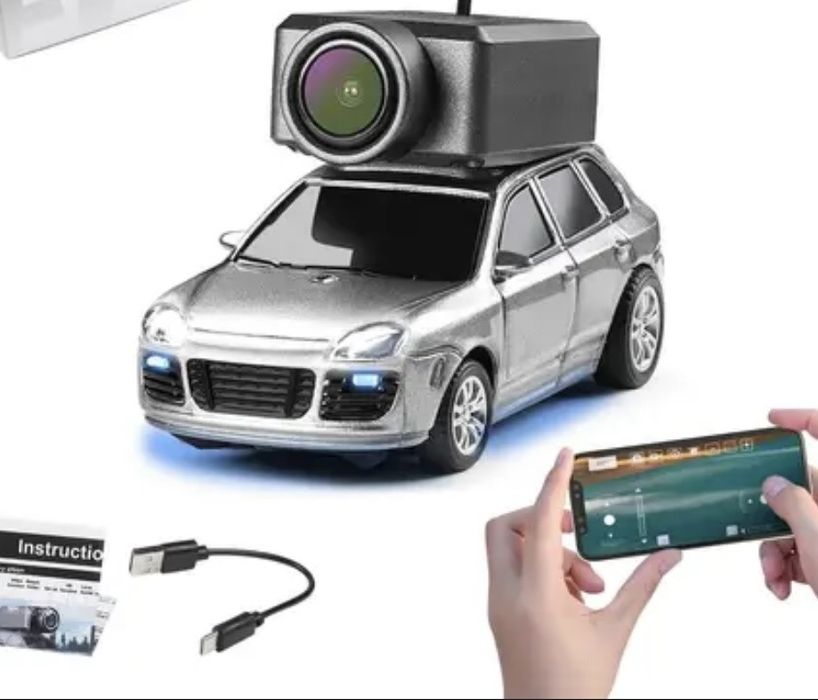 машина с видео наблюдением