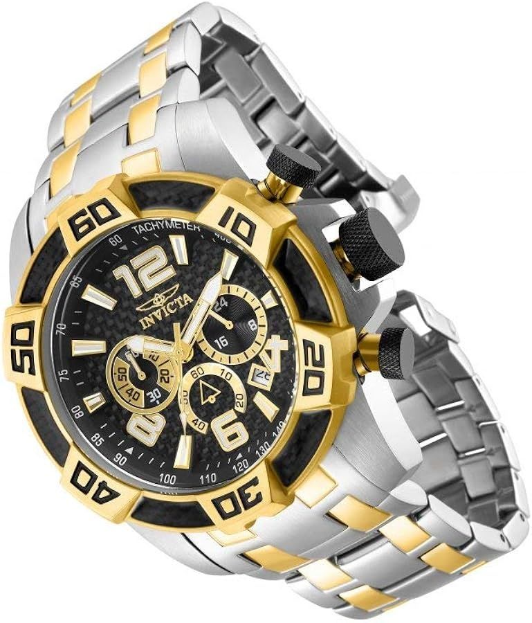 Мужские кварцевые двухцветные часы Invicta 25856 Pro Diver