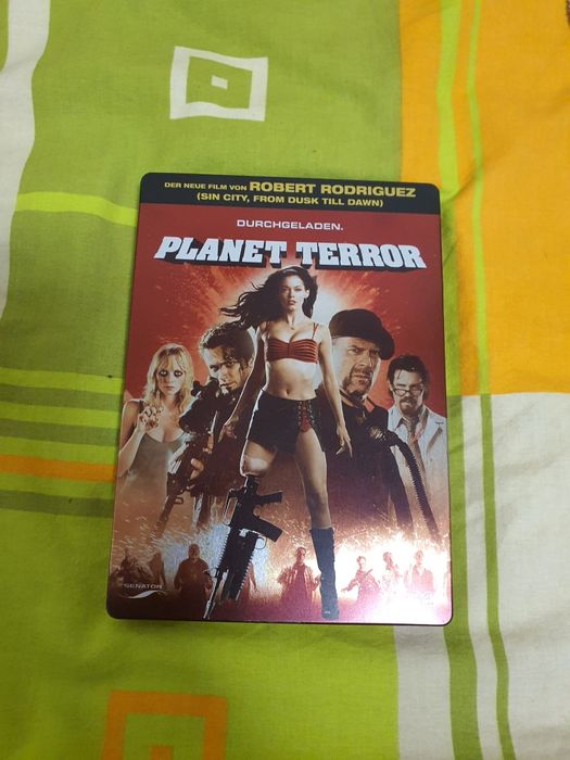 Planet Teror DVD carcasă metalică