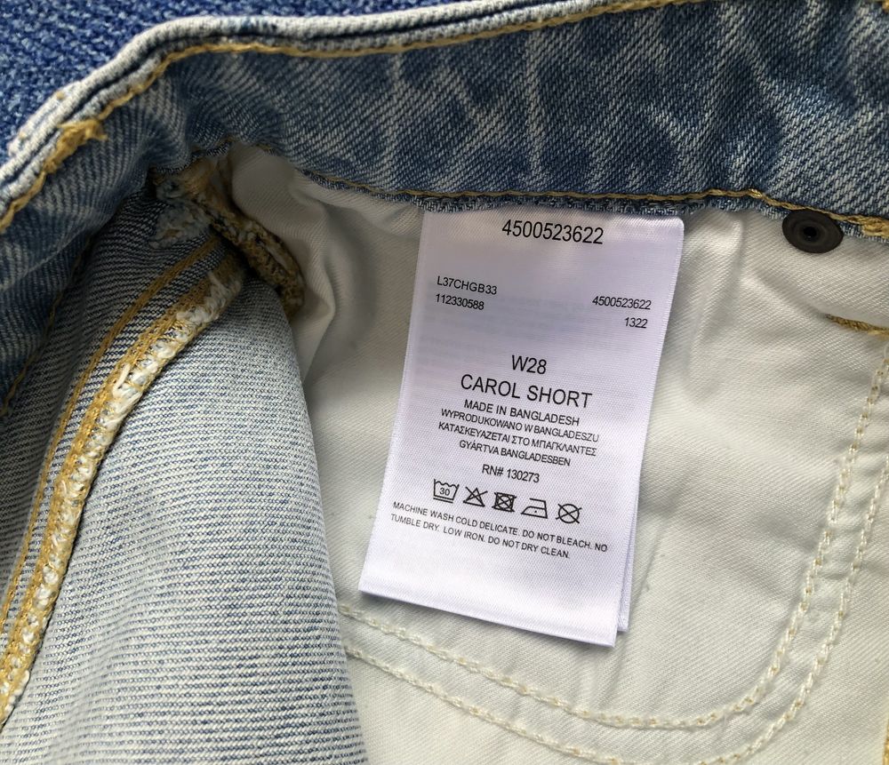 Lee Carol Denim Shorts ОРИГИНАЛНИ дамски къди дънки - 28