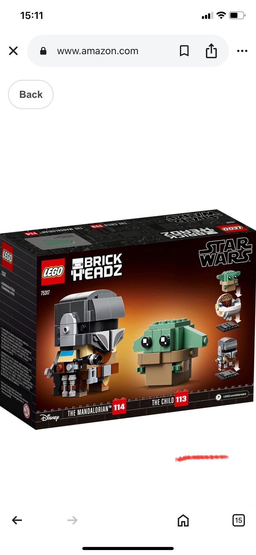 Lego Star Wars The Mandalorian & the Child