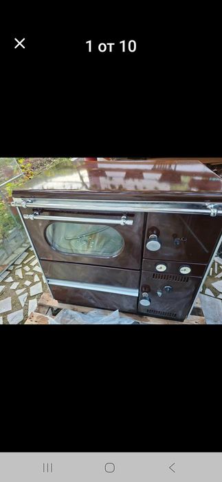 Сръбска печка с водна риза