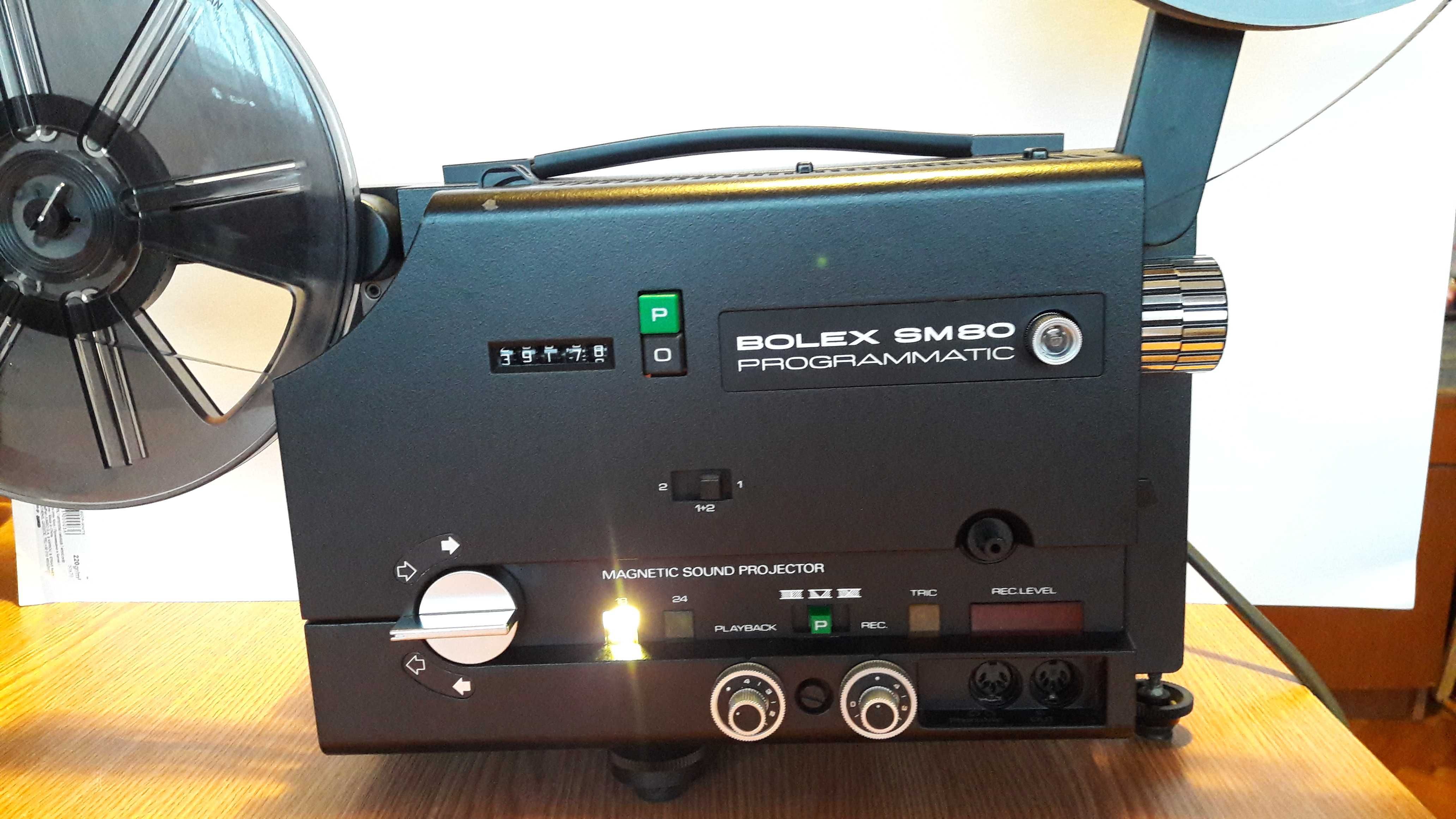 Proiector, aparat de proiectie film S8mm Bolex SM80 Programatic