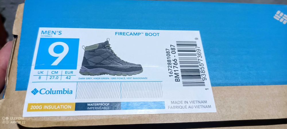 Ghete Columbia bărbați 41 noi