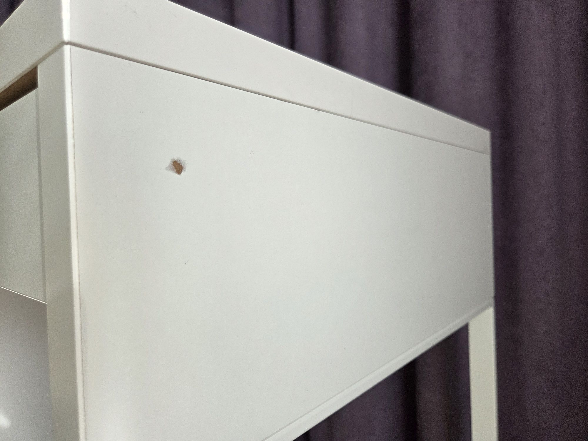 Бяло бюро Micke Ikea