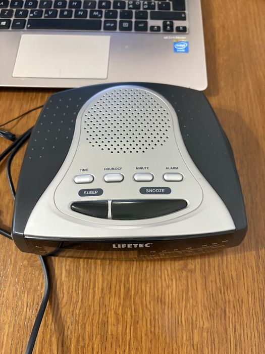 Aparat radio cu ceas Lifetec