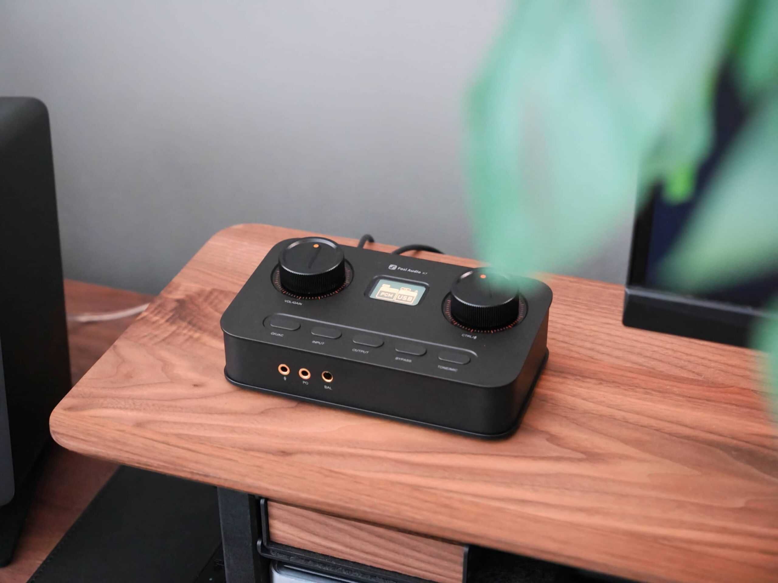Fosi Audio K7 Desktop DAC Headphone Amplifier Nou, Cutie, Garantie