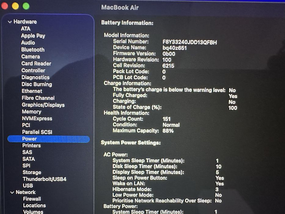 Macbook M2 24Gb 512Gb