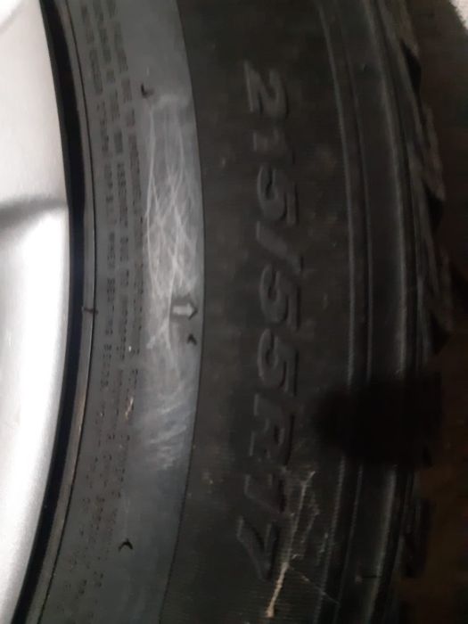 зимние шины с дисками 2 шт