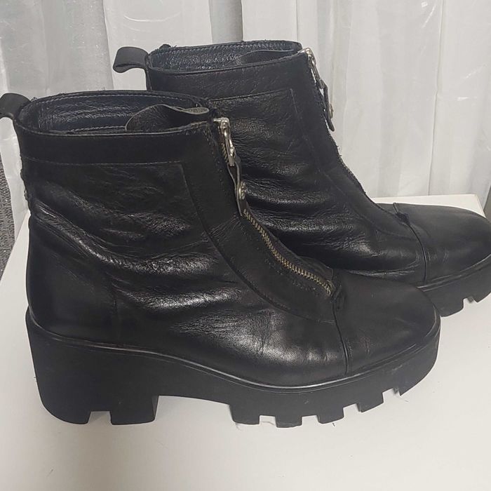 Дамски боти естествена кожа