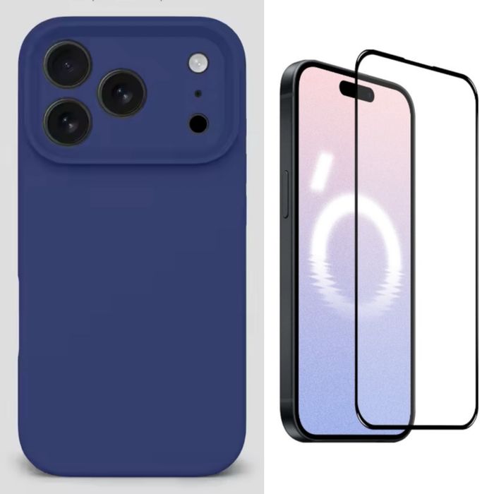 Husa Softin Case + Folie Sticla 6D Clara Iphone 17 PRO 17 MAX 17 AIR