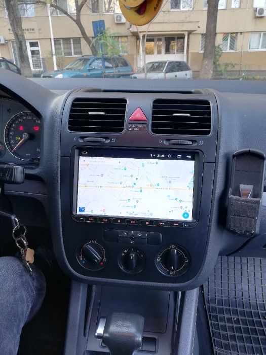 Navigatie Android Passat Golf Skoda  Waze WiFi GPS
