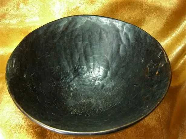 Bol centru masa Africa, Sec 19, sculptat manual, colectie