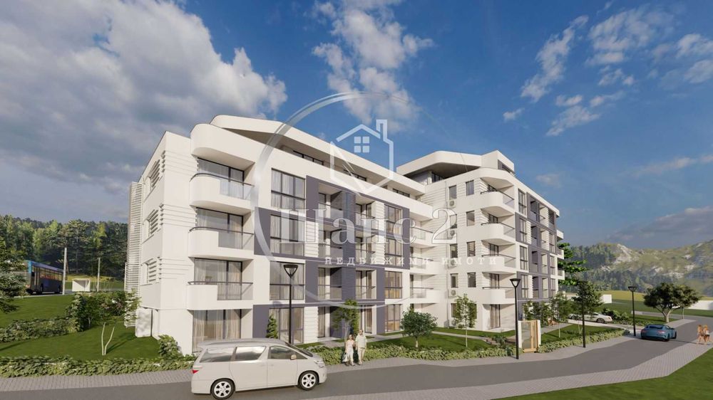 Тристаен апартамент с морска гледка в кв. Виница