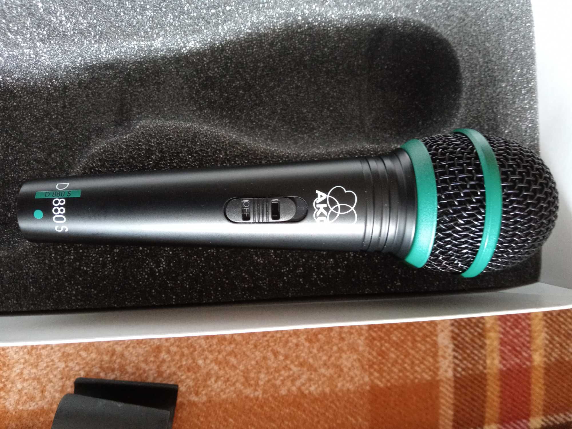 AKG D880S Dynamic Microphone НОВ!!!Оригинал Внос от Германия