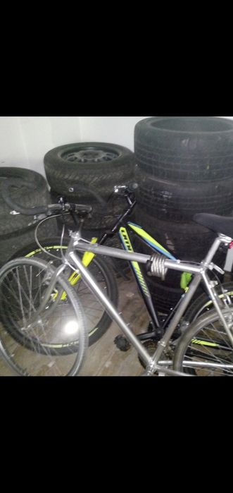 Bicicleta Mountainbike Cursiera aluminiu frane disc 18 24 viteze noua