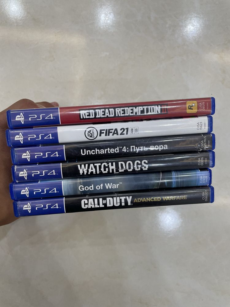 Диски для Ps4 на Русском языке