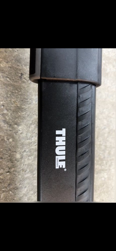 Thule Wingbar Edge Fixpoint Black Audi Q7