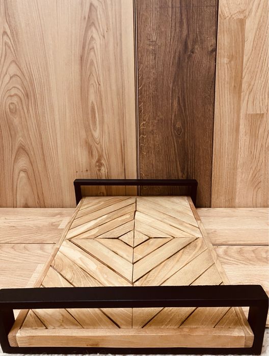 Екстравагантен поднос за сервиране. Ръчна изработка!