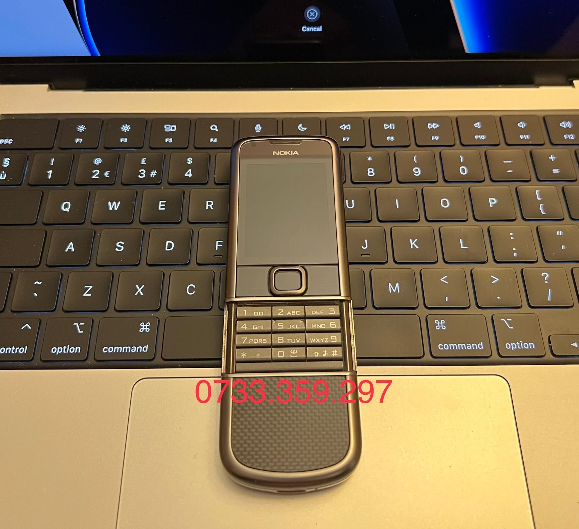 Telefon NOKIA 8800 ARTE Carbon RARITATE ! vintage colectie