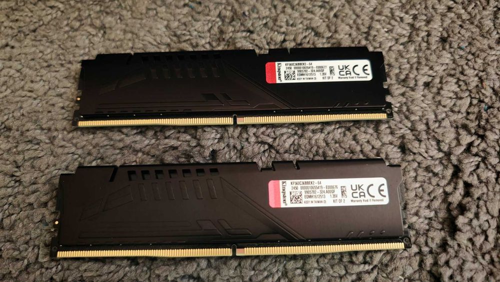 Рам памет Kingston FURY Beast  64GB (2x32GB) DDR5 6000Mhz XMP/EXPO