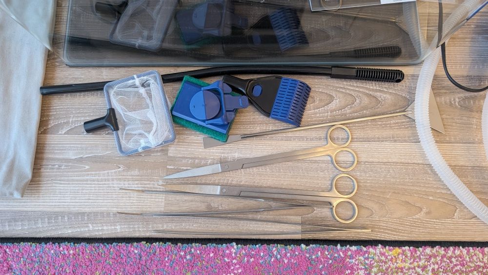 Acvariu complet aquascaping Dennerle nano tank 70L