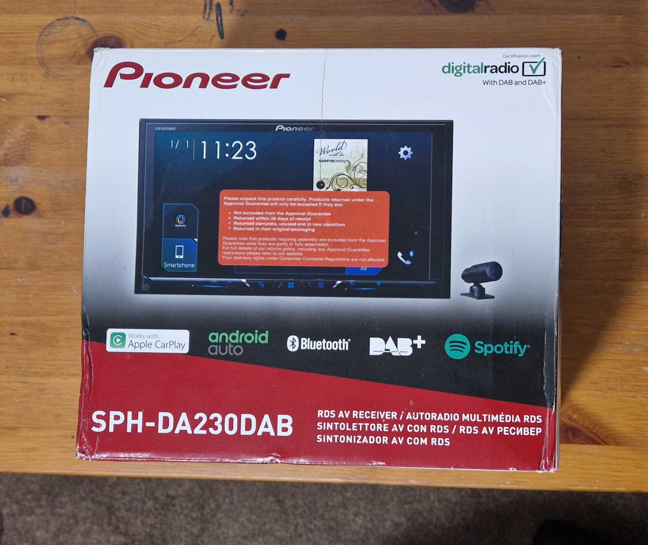 Мултимедия за кола - PIONEER SPH-DA230DAB