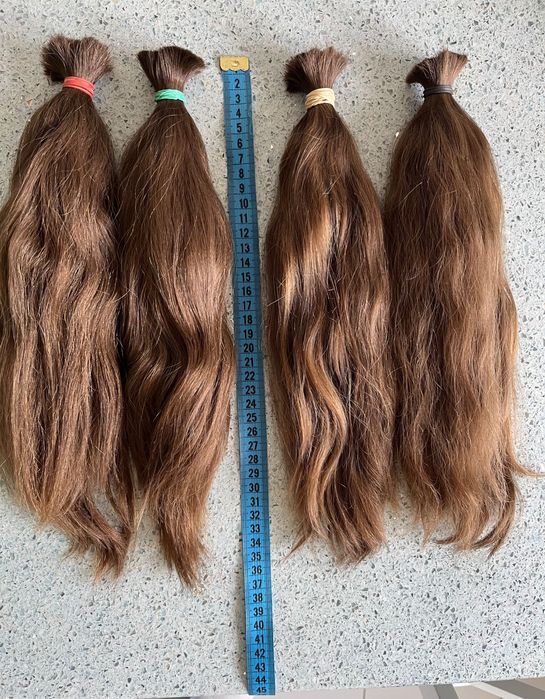 Vând par natural- 35 cm (doua codițe)