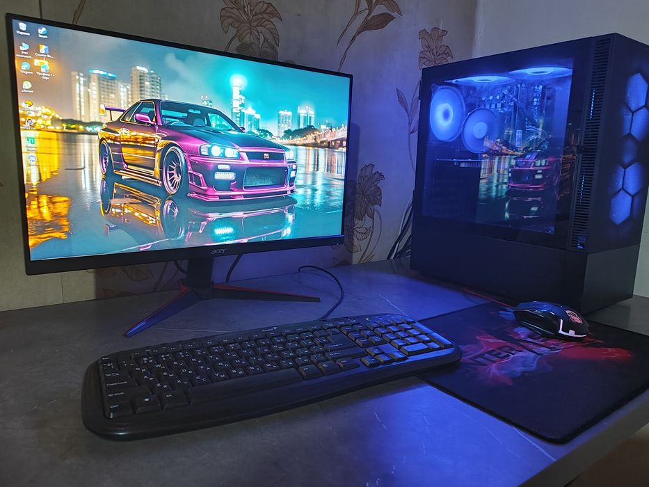 Продам компьютер в комплекте с монитором